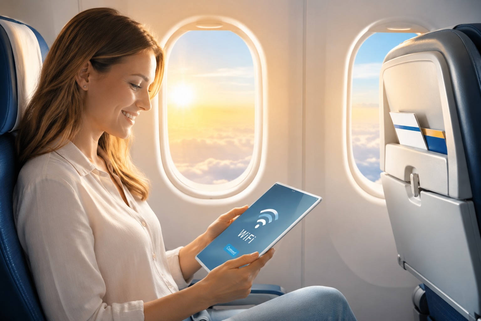 Aircraft wireless ife